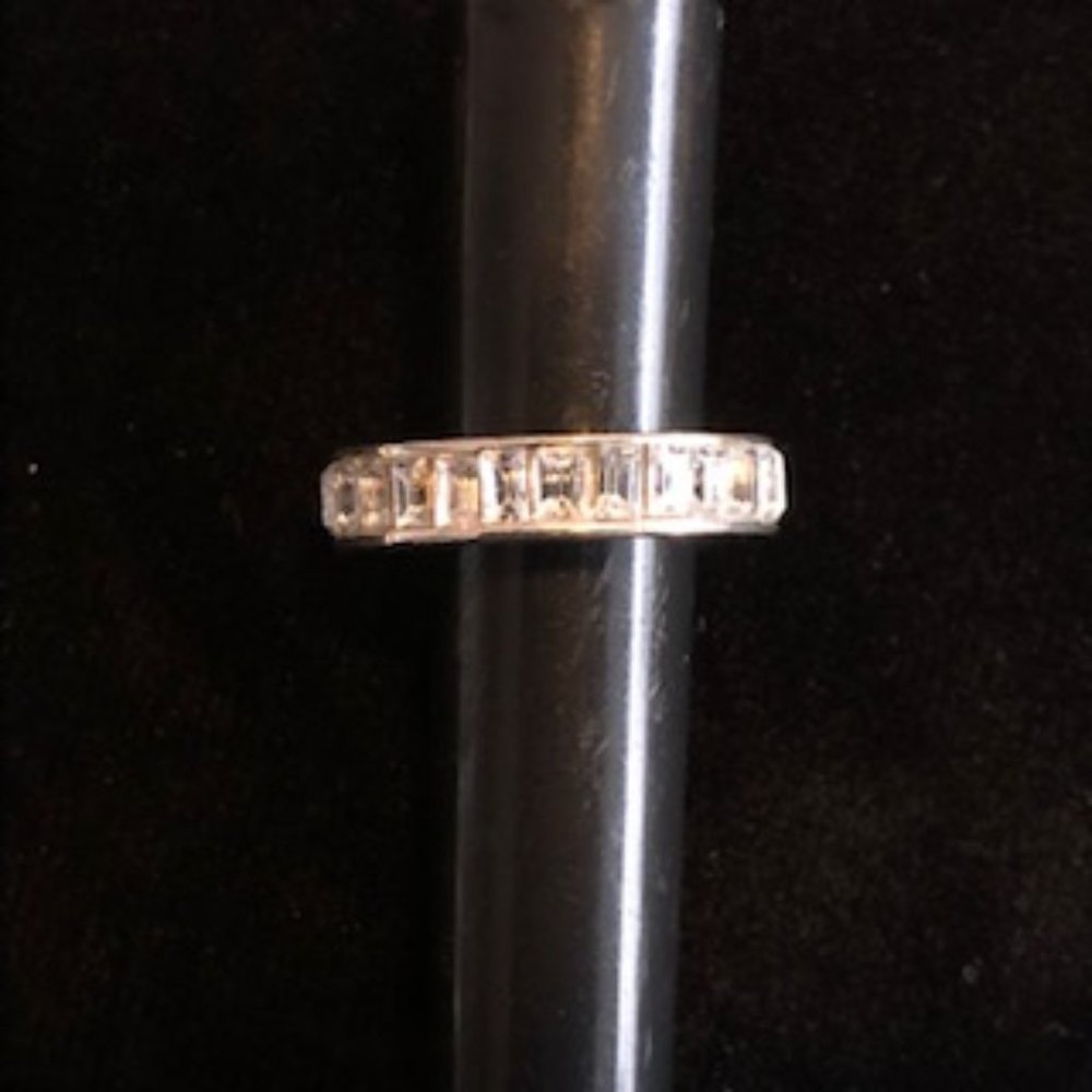 Banana Republic Emerald Cut Eternity Band
